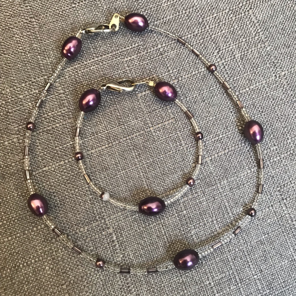 Handmade Choker & Bracelet Set